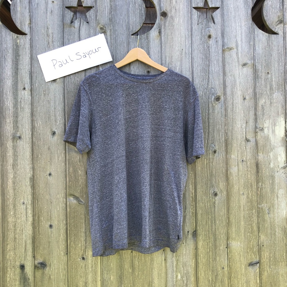 Short Sleeve Vintage Grey Tee